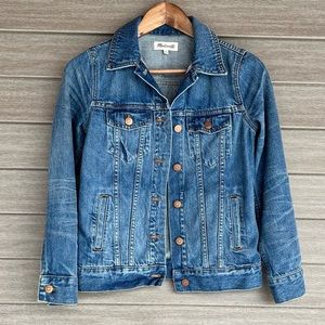 Madewell Classic Blue Denim Jacket Size XS